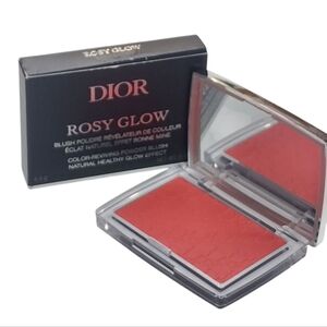 DIOR Women's Rosy Glow Powder Blush Rouge 015 Cherry Feminine‎ tomato Girl Indie